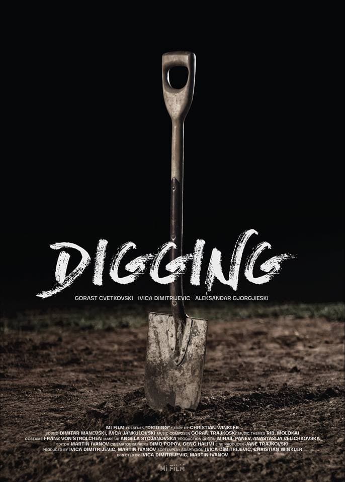 Digging backdrop