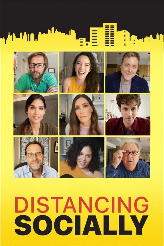 Distancing Socially backdrop