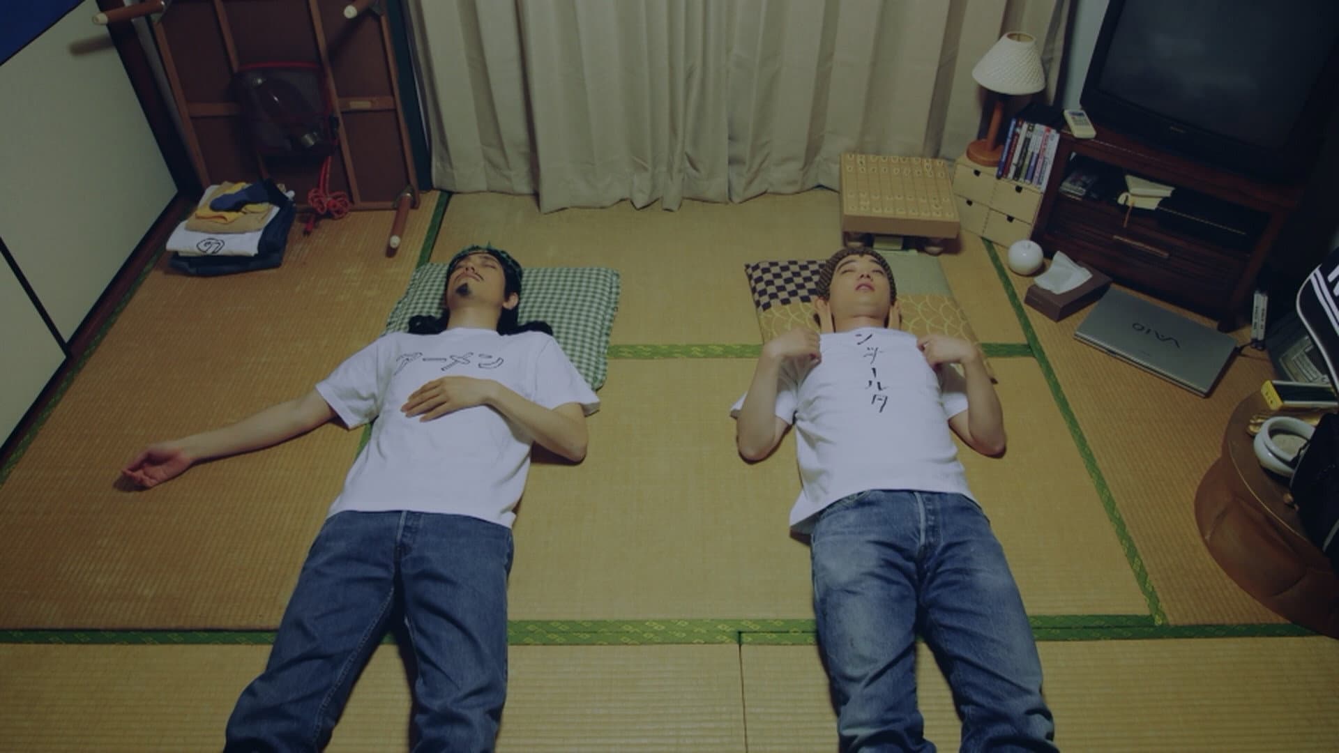 Saint Young Men backdrop