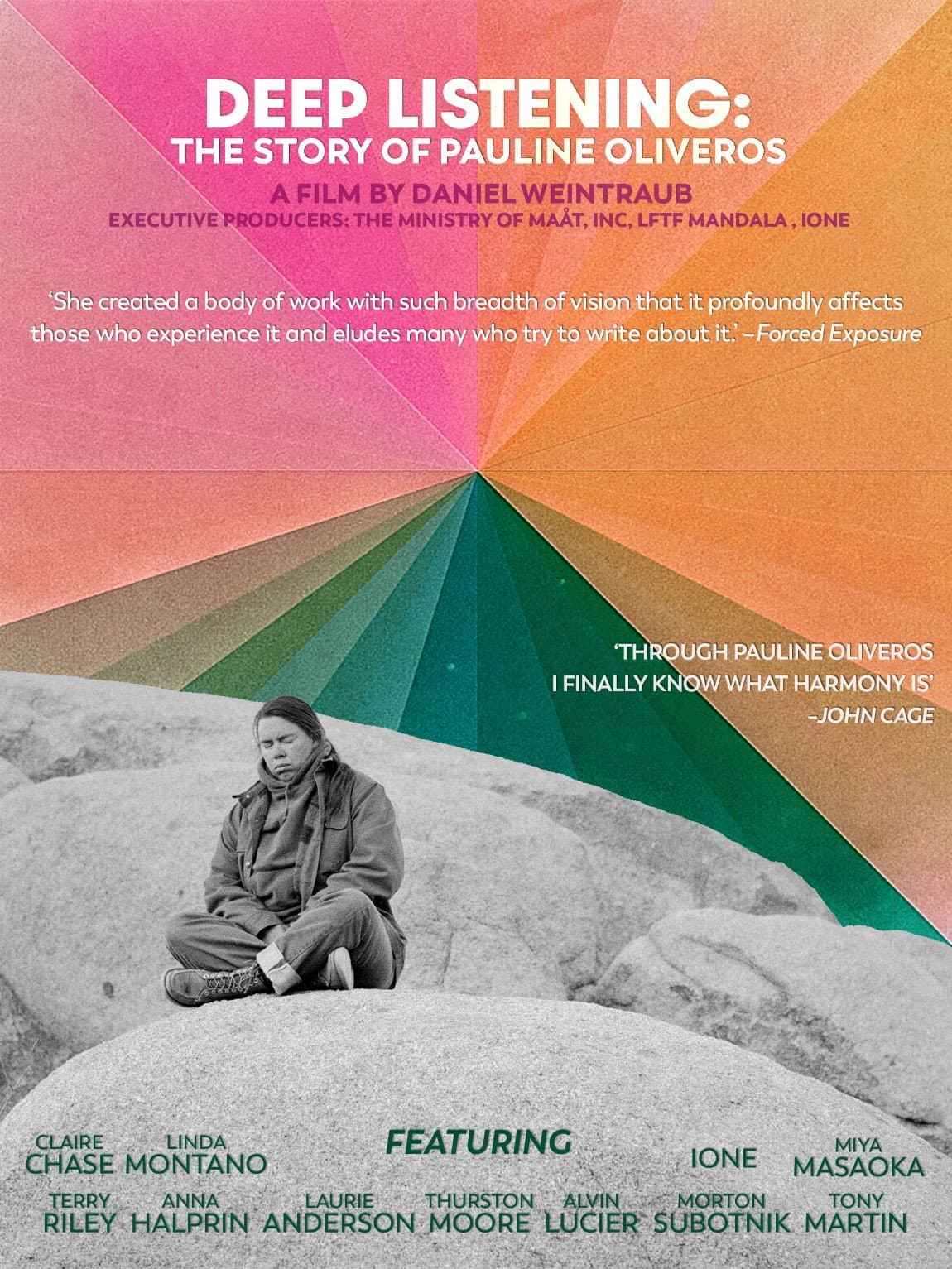 Deep Listening: The Story Of Pauline Oliveros backdrop