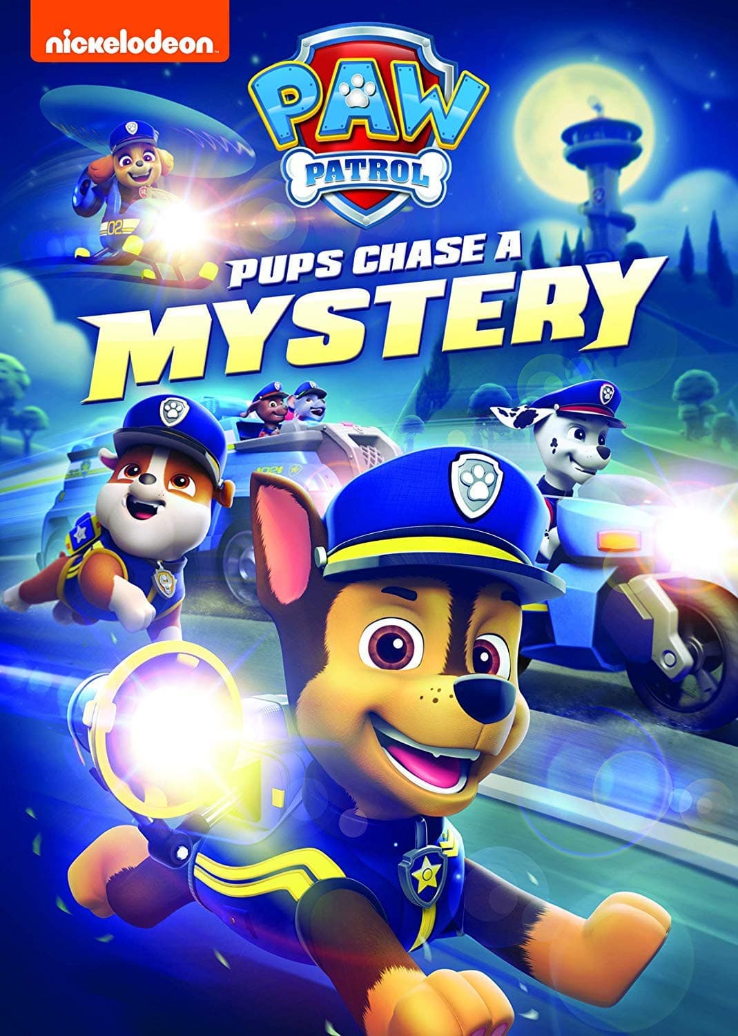 PAW Patrol: Pups Chase a Mystery backdrop