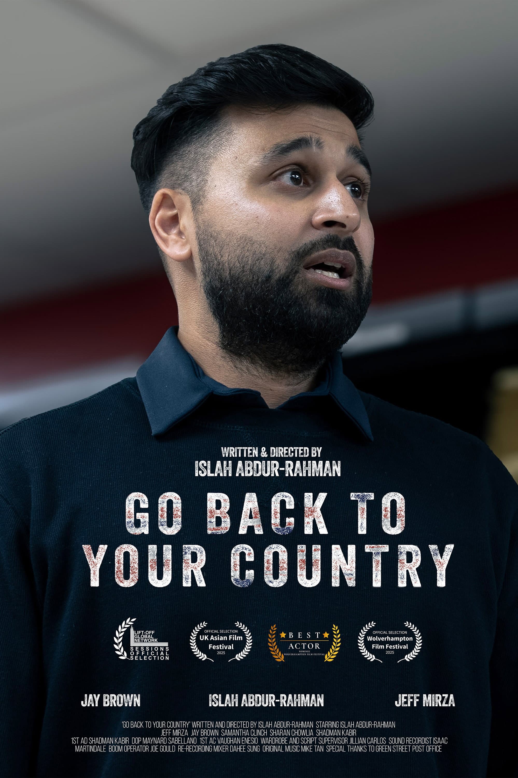 Go Back To Your Country backdrop