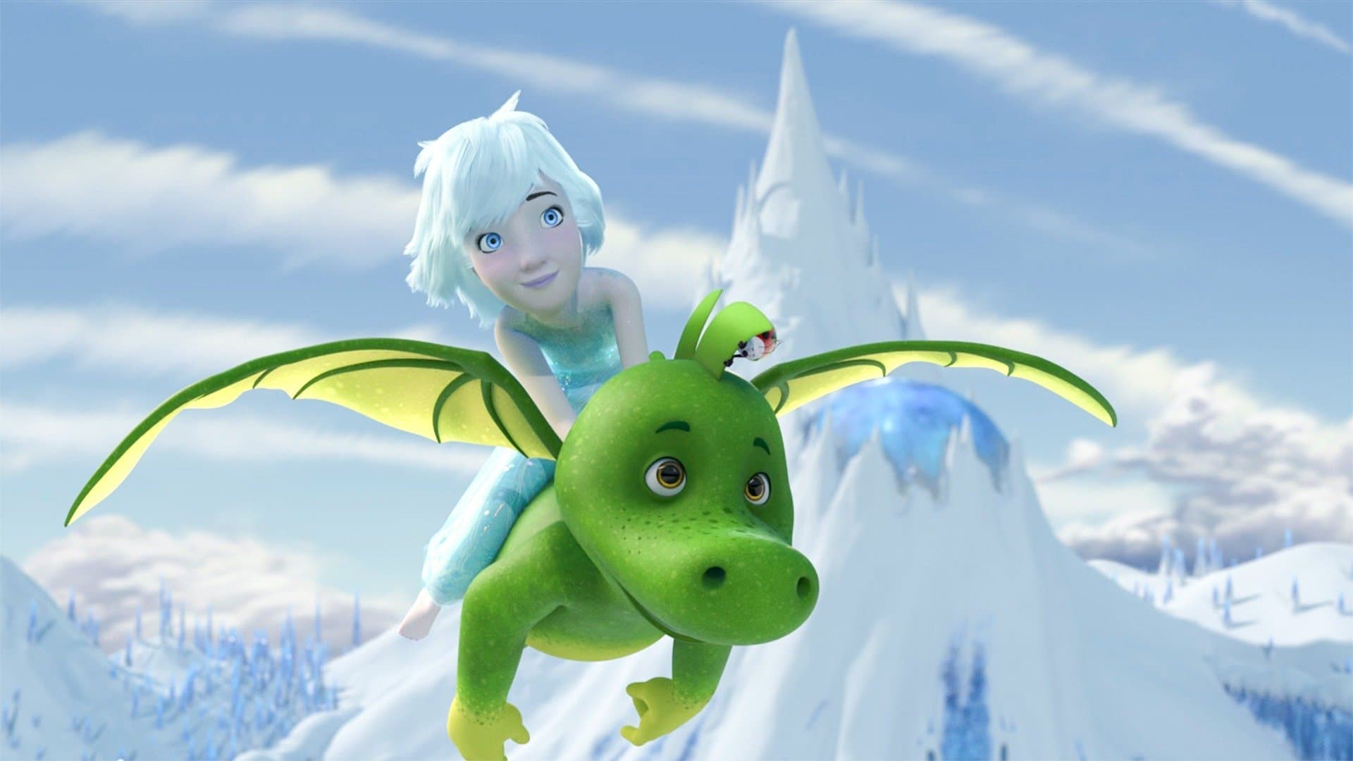 Ice Princess Lily backdrop