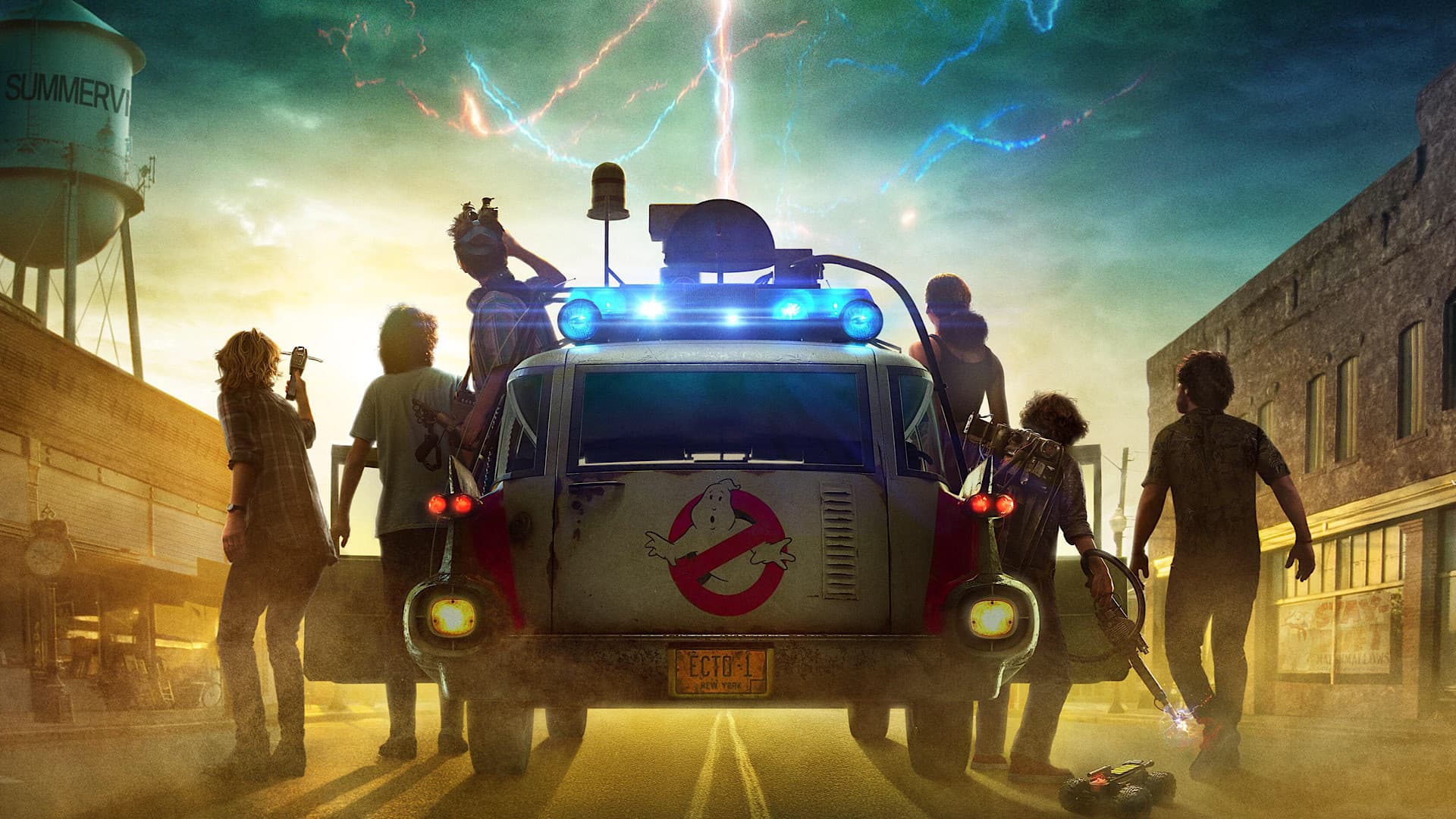 Ghostbusters: Afterlife backdrop