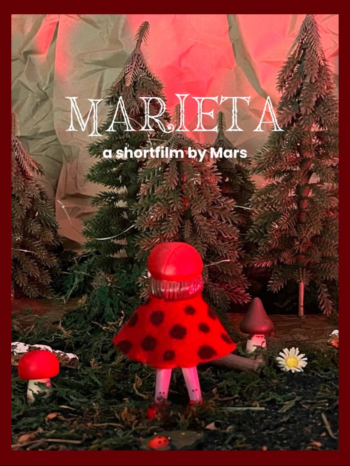 Ladybug backdrop