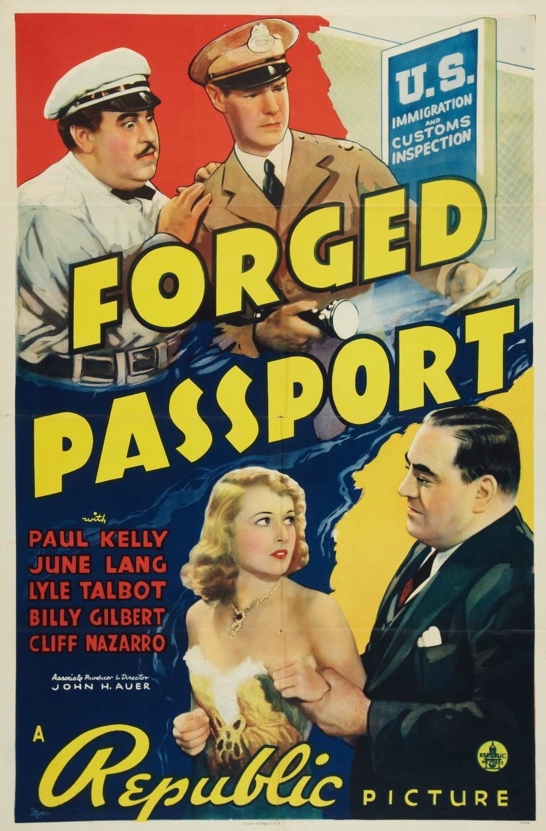 Forged Passport backdrop