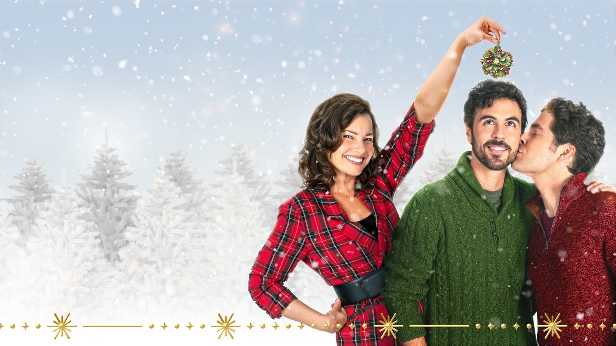 The Christmas Setup backdrop