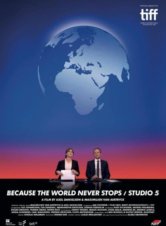 Because the World Never Stops backdrop