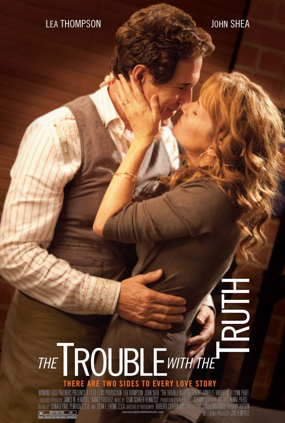 The Trouble with the Truth backdrop