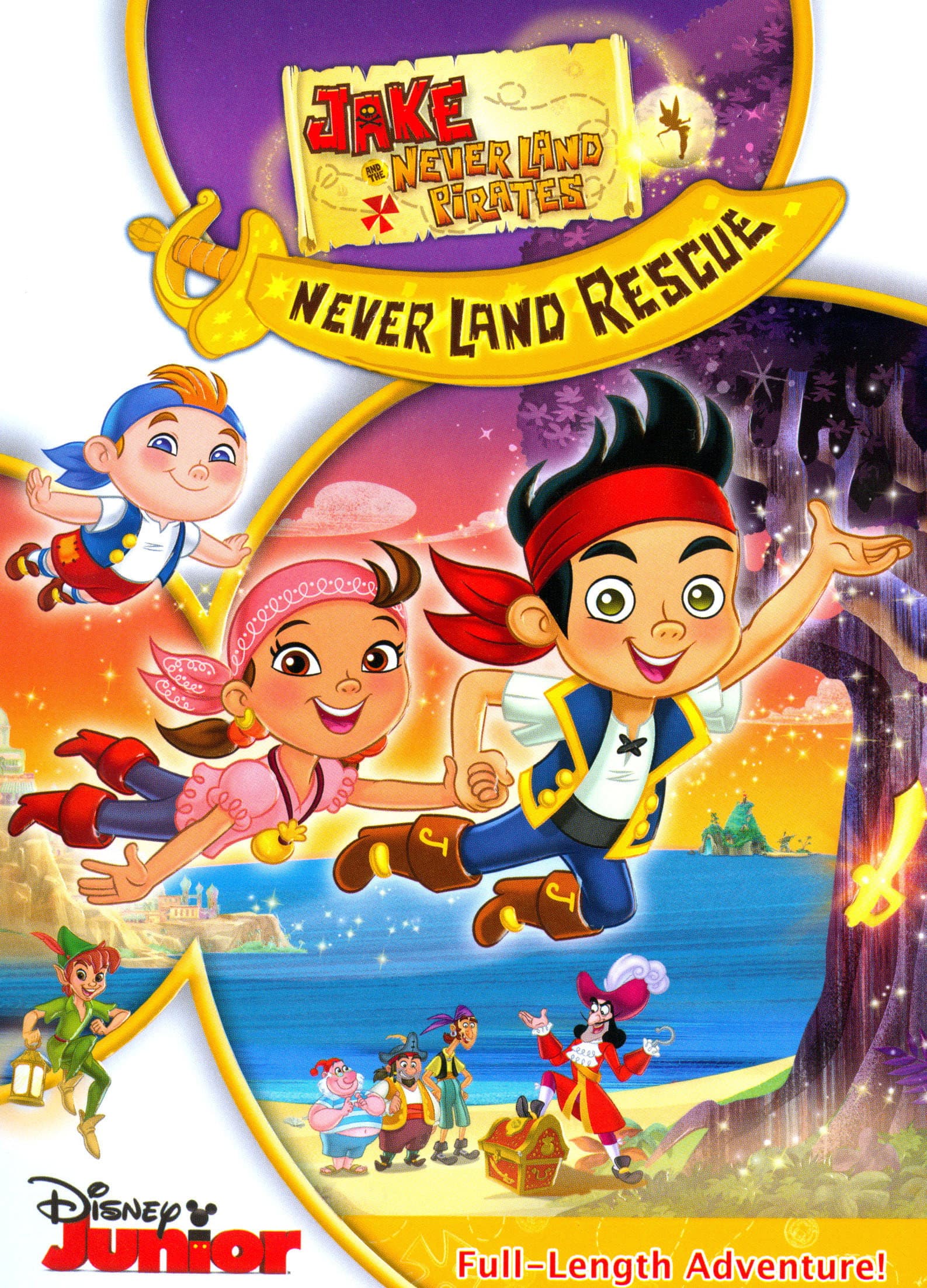 Jake and the Neverland Pirates: Neverland Rescue backdrop