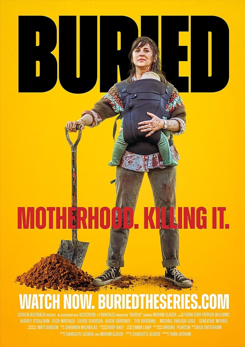 Buried backdrop