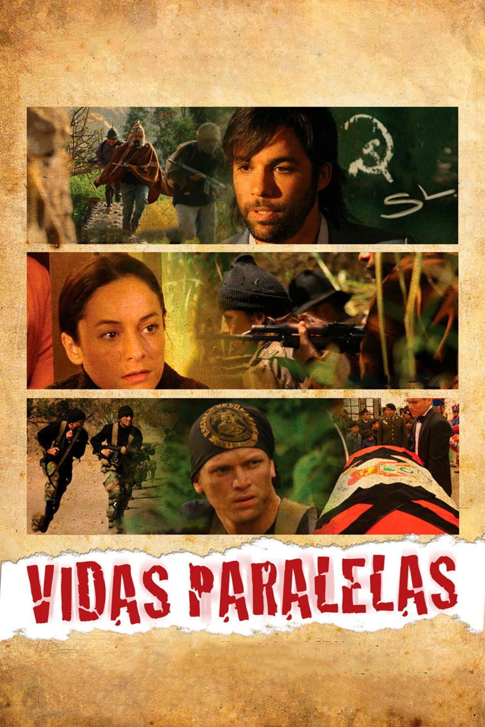 Vidas paralelas backdrop