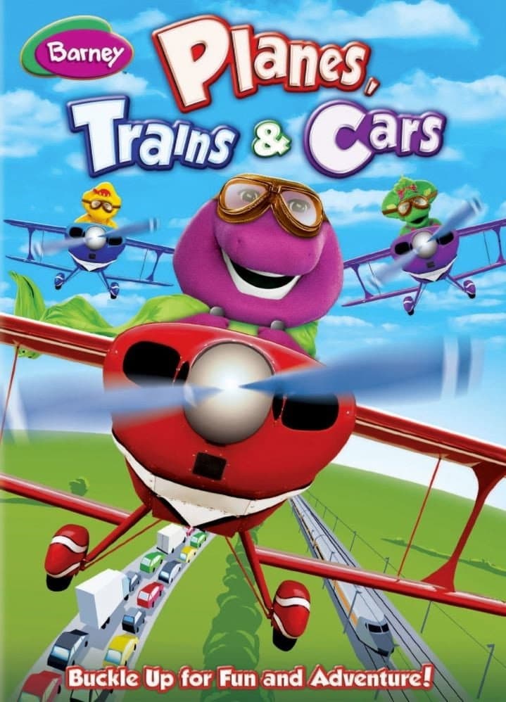 Barney: Planes, Trains & Cars backdrop