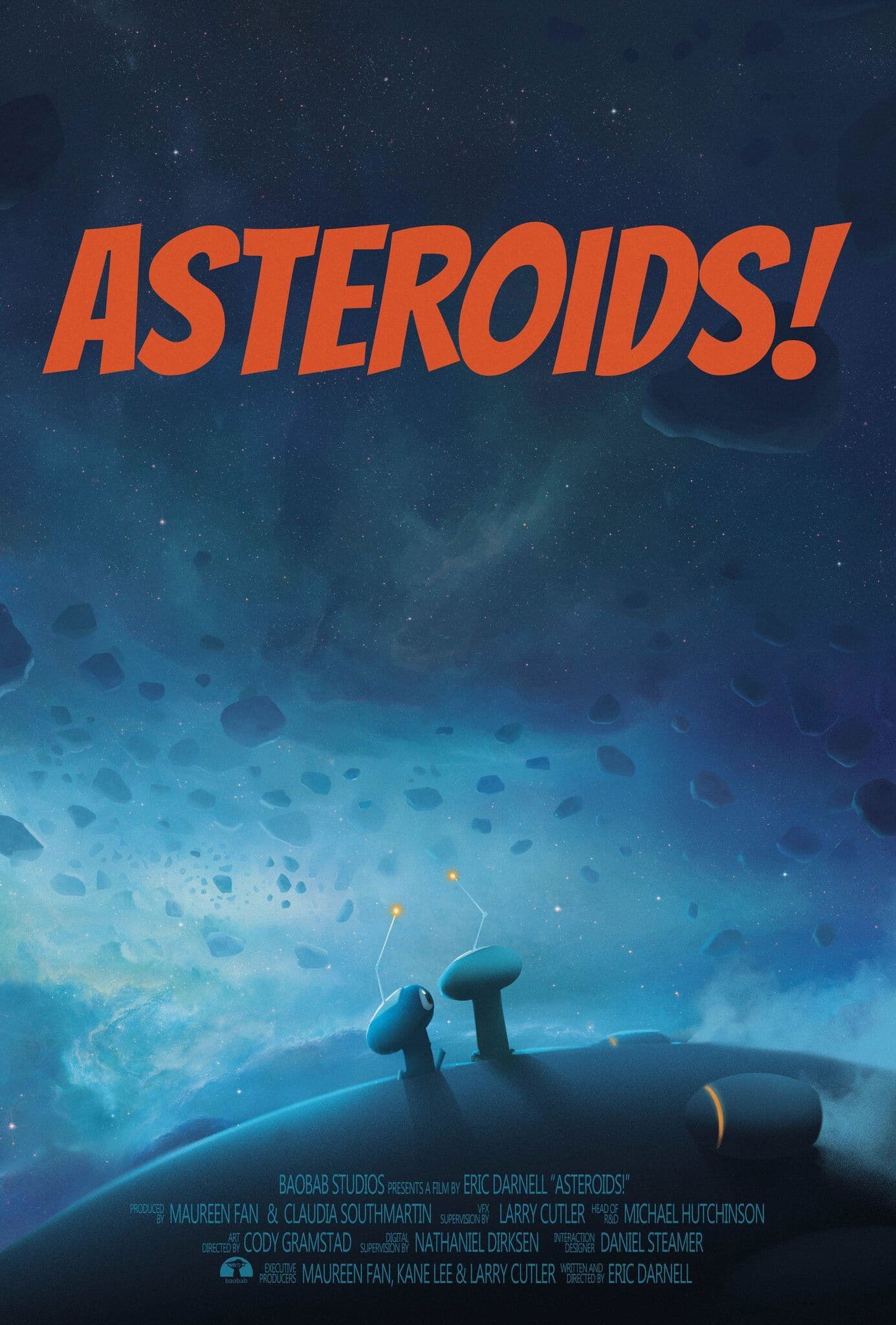 Asteroids! backdrop