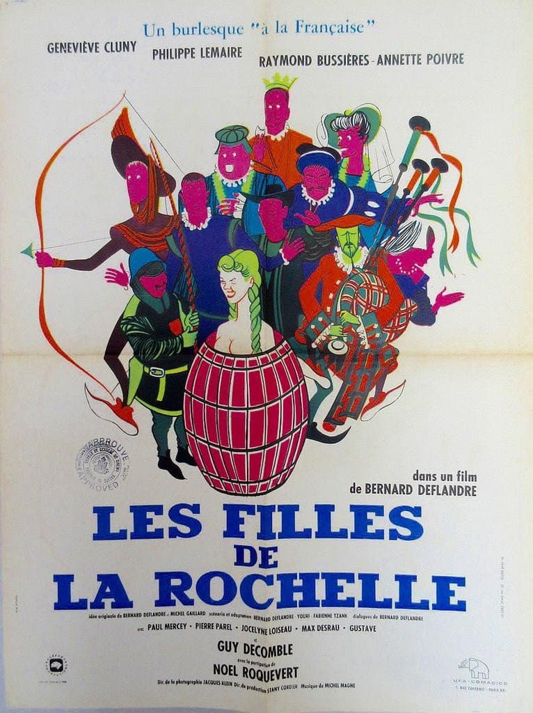 The Girls of La Rochelle backdrop