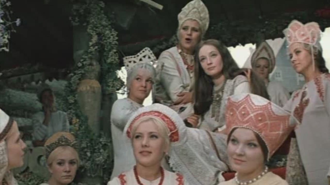 The Snow Maiden backdrop