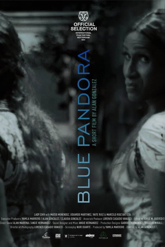 Blue Pandora backdrop
