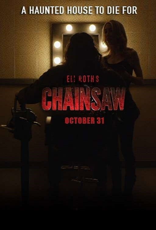 Chainsaw backdrop