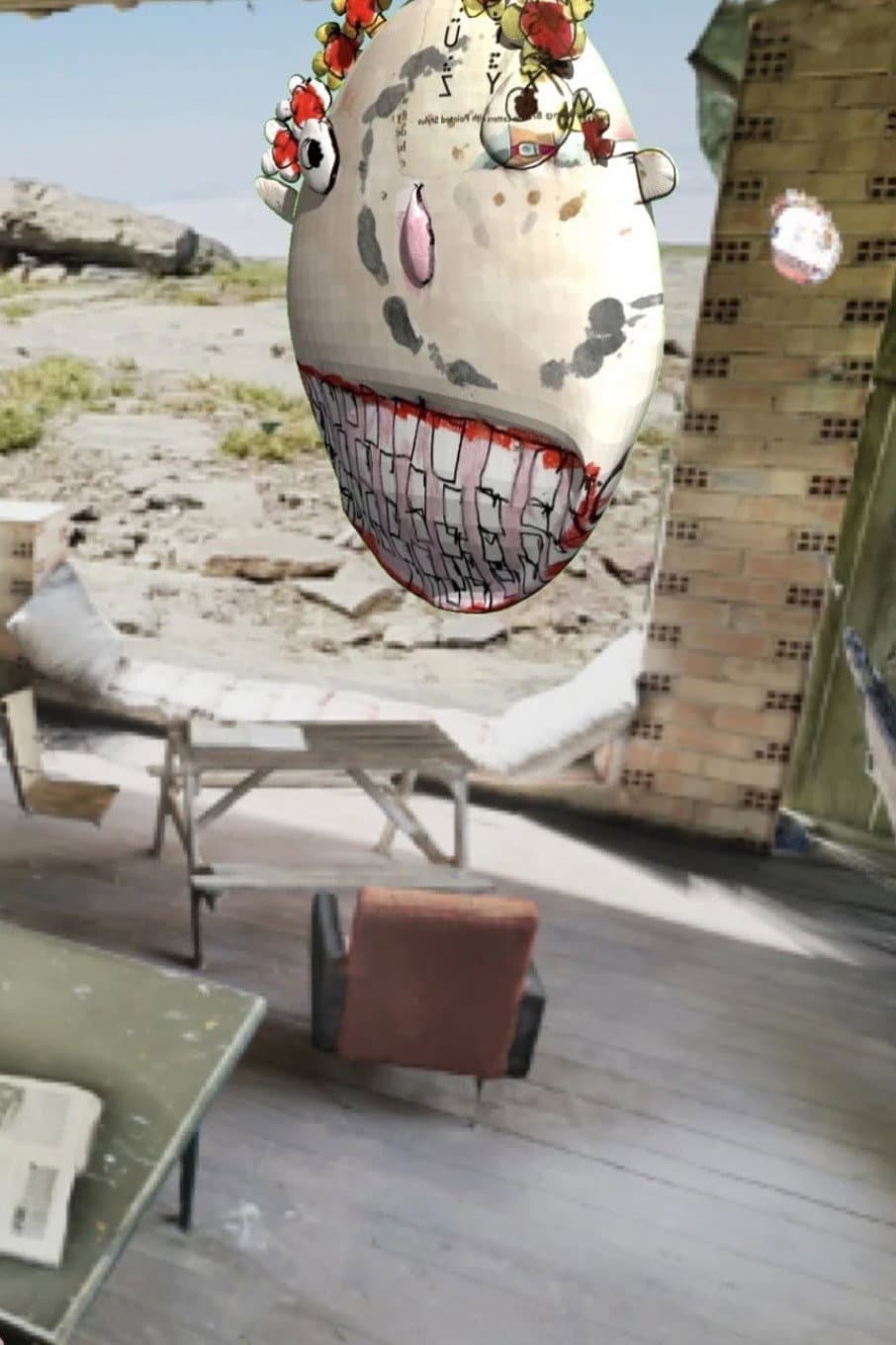 The Tell Tale Rooms backdrop