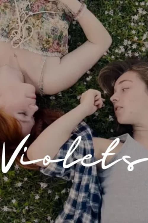 Violets backdrop