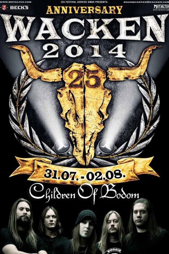 Children of Bodom - Wacken Open Air 2014 backdrop