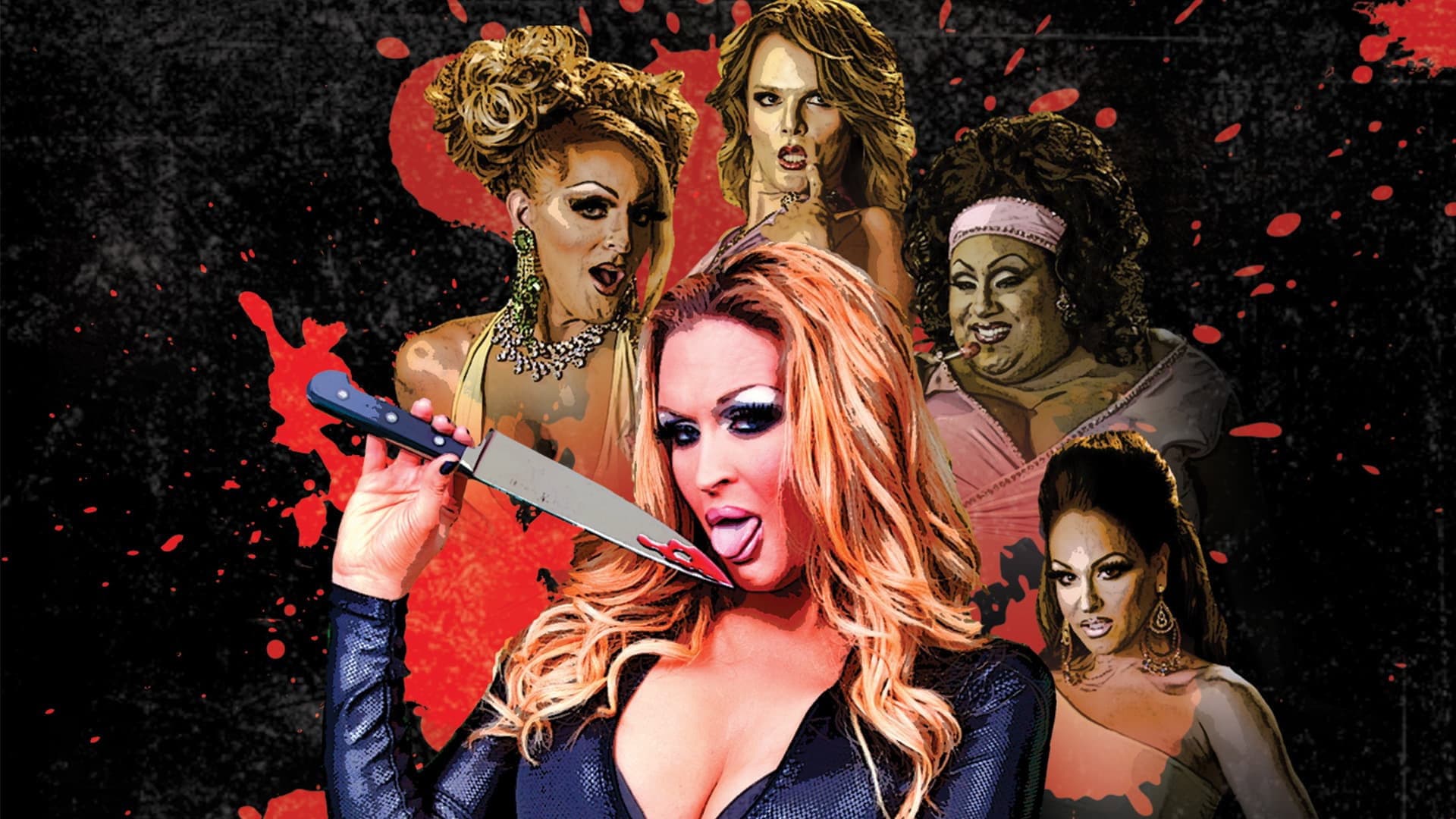Ticked-Off Trannies with Knives backdrop