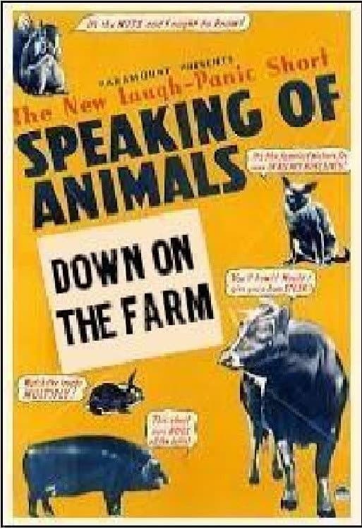 Speaking of Animals Down on the Farm backdrop