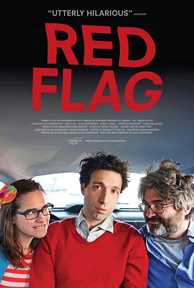 Red Flag backdrop