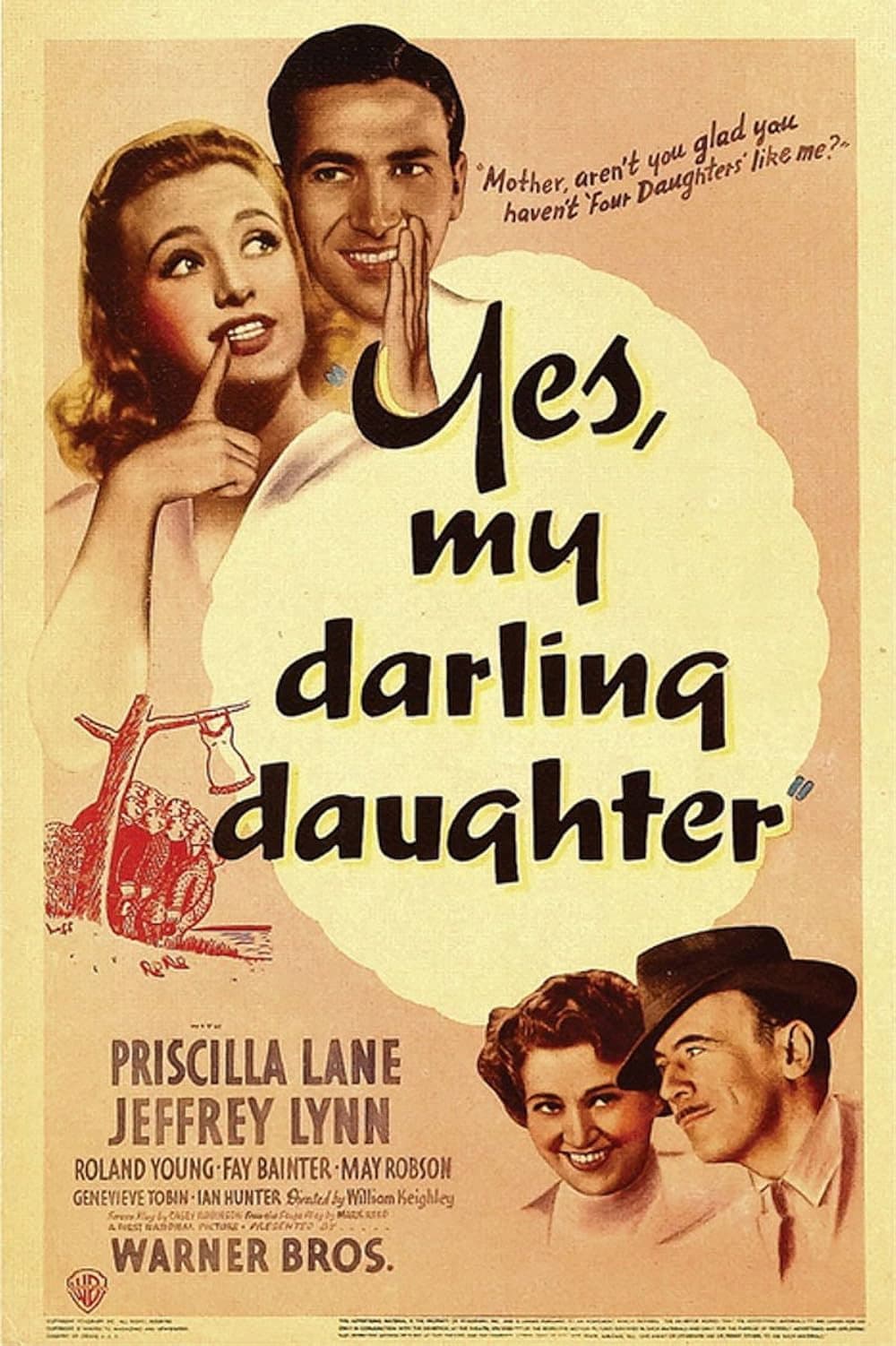 Yes, My Darling Daughter backdrop