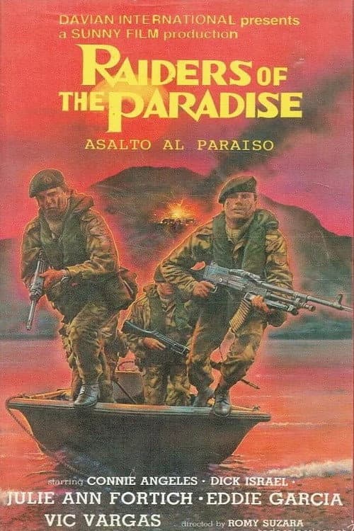 Raiders of the Paradise backdrop