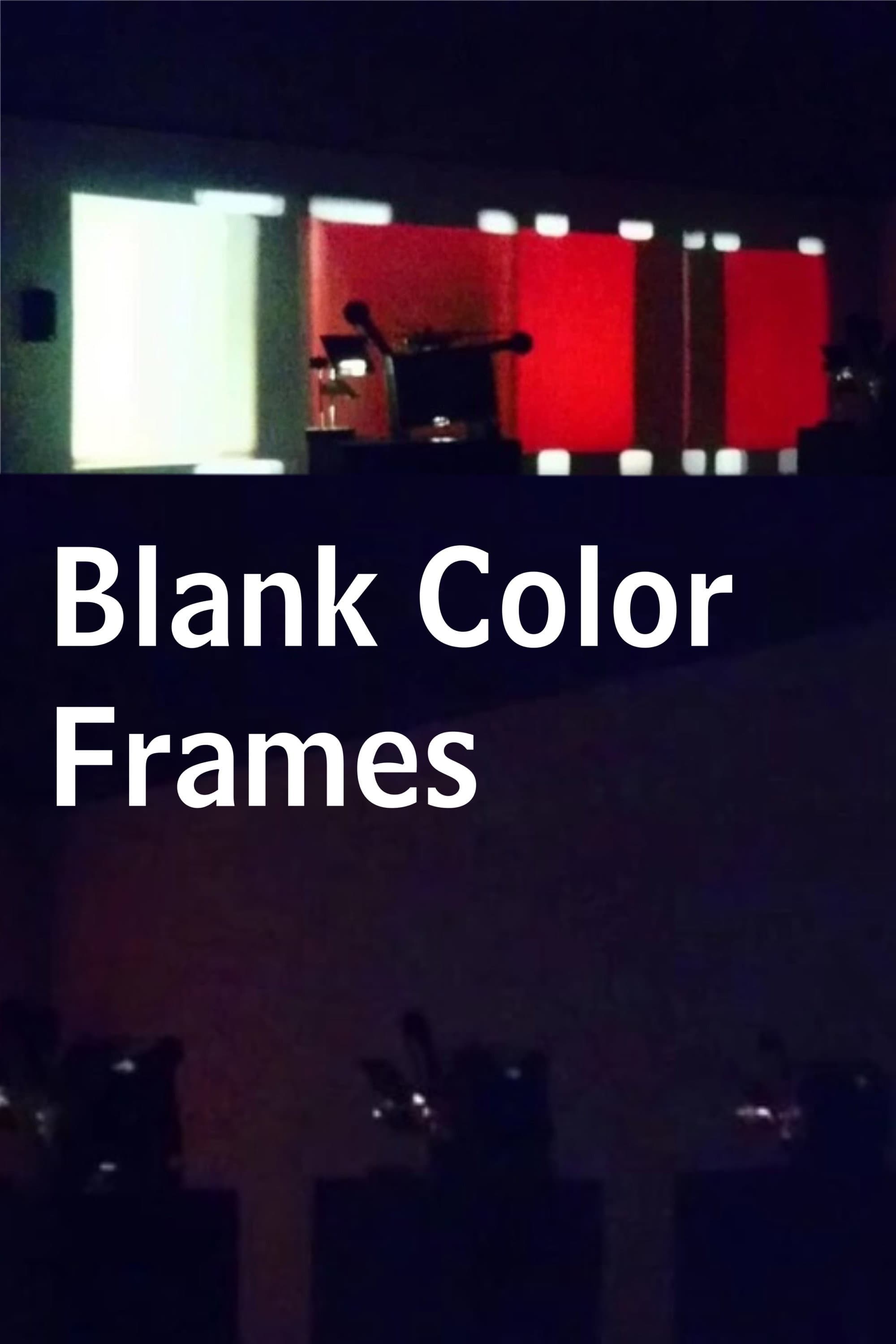 Analytical Studies IV: Blank Color Frames backdrop
