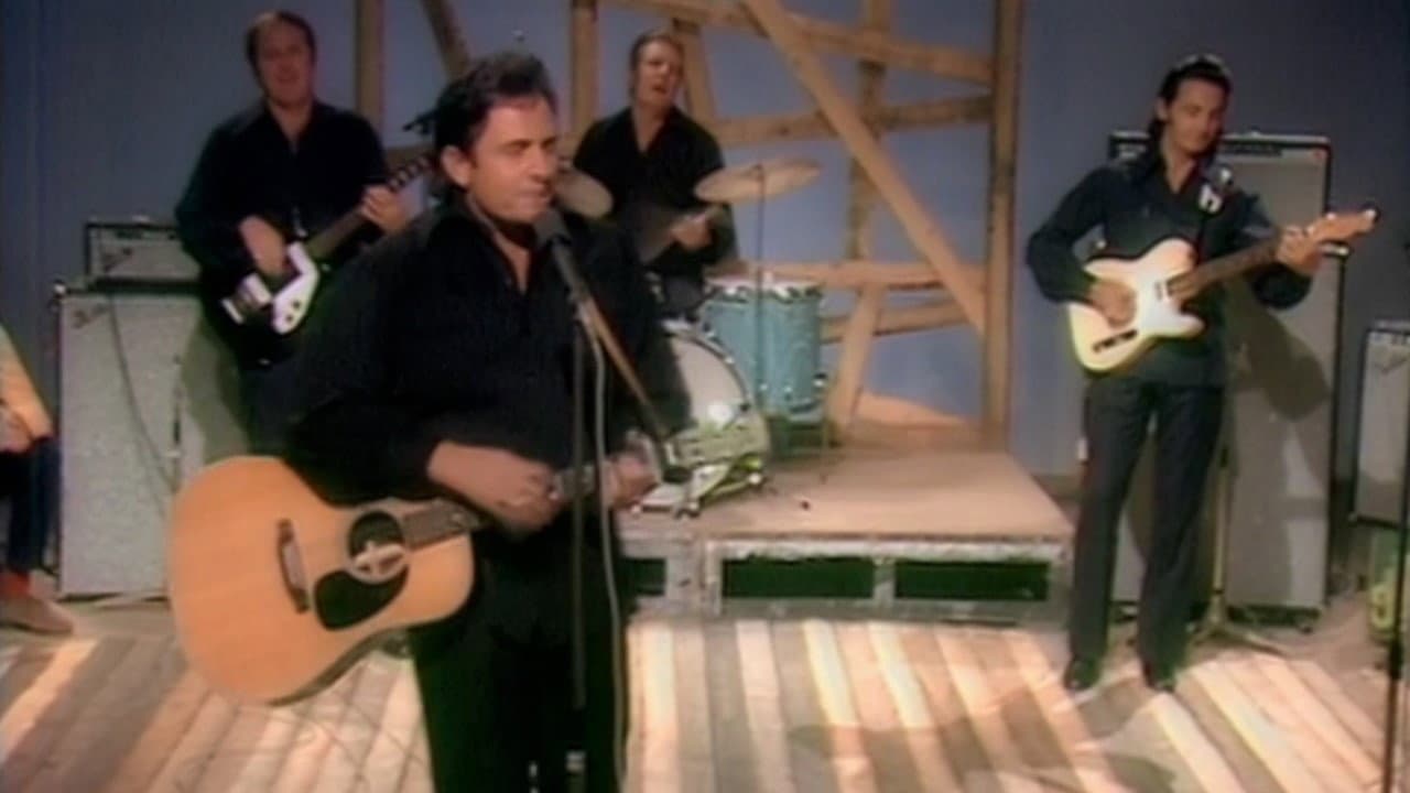 Johnny Cash in Copenhagen backdrop