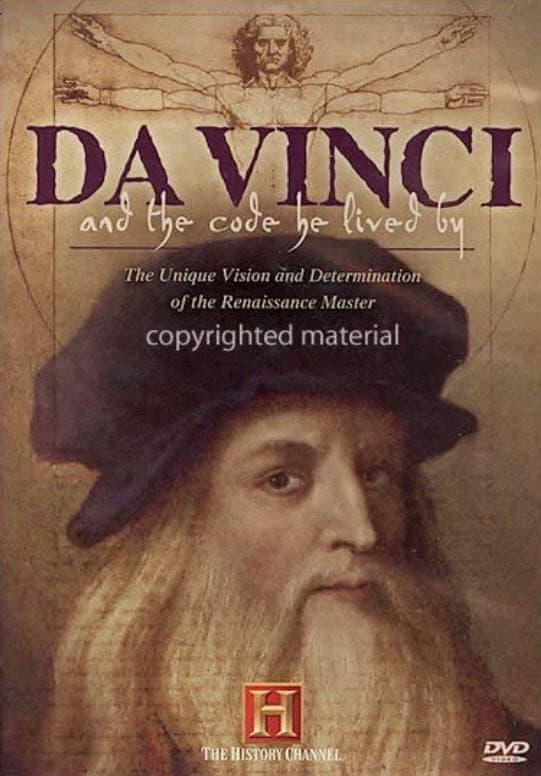 Da Vinci and the Code He Lived By backdrop