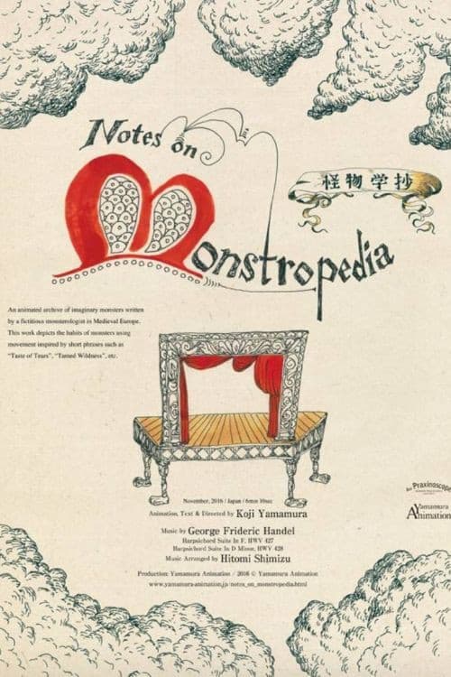 Notes on Monstropedia backdrop