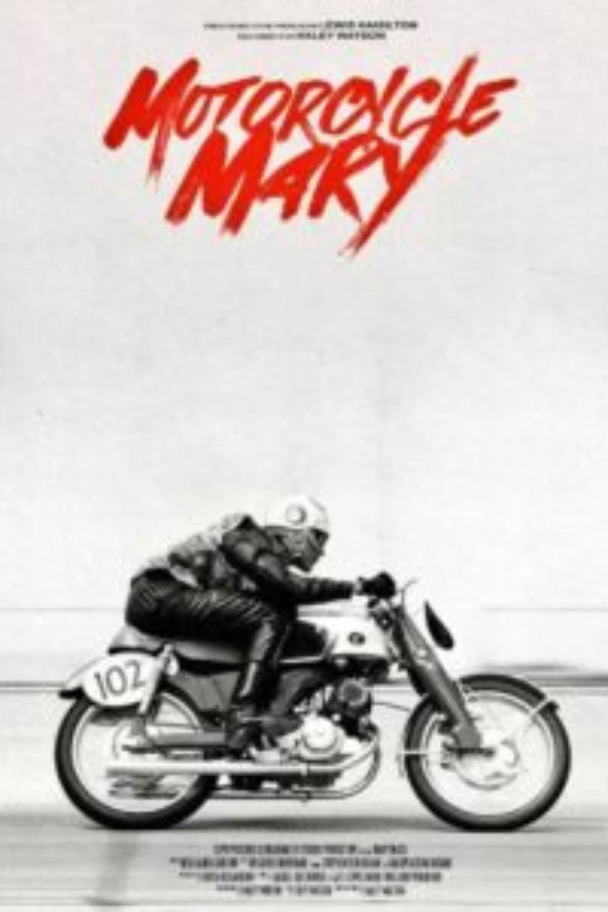 Motorcycle Mary backdrop