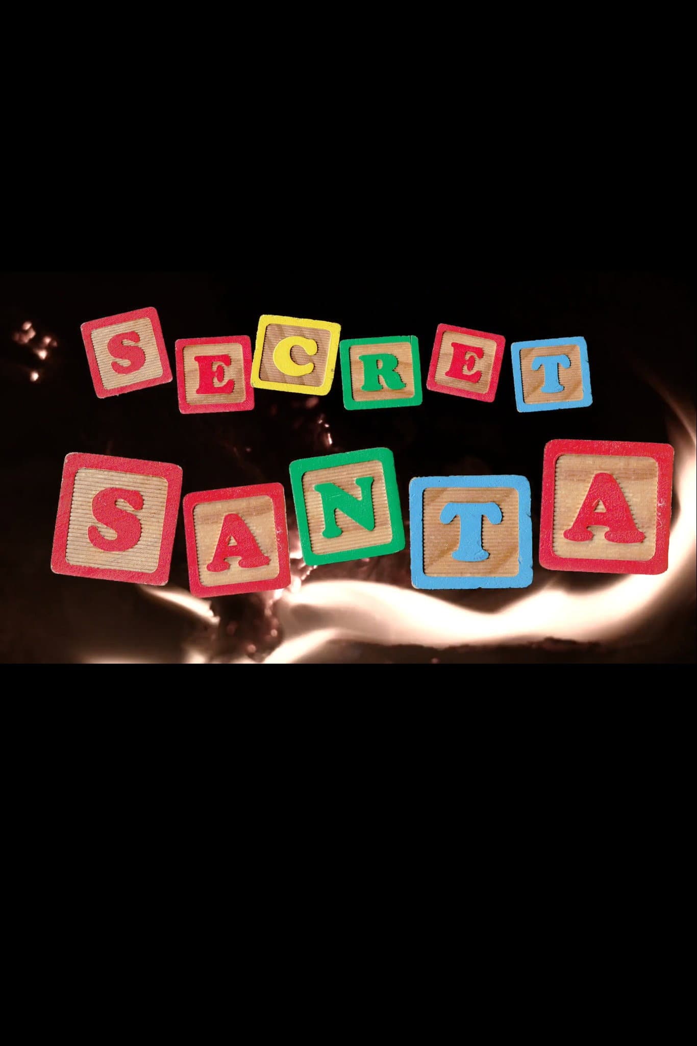 Secret Santa backdrop