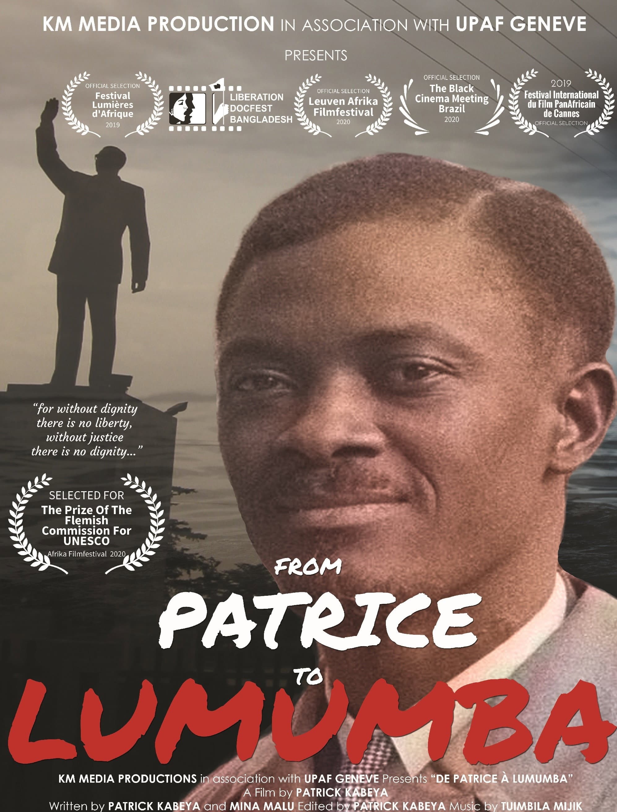 From Patrice to Lumumba backdrop