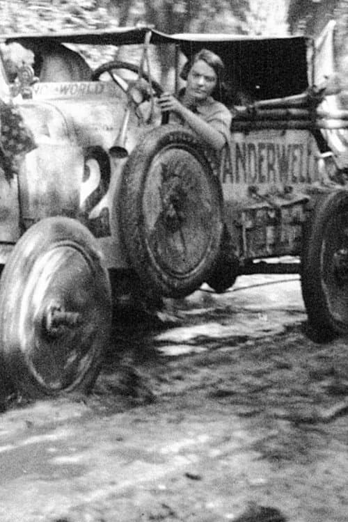 With Car and Camera Around the World backdrop
