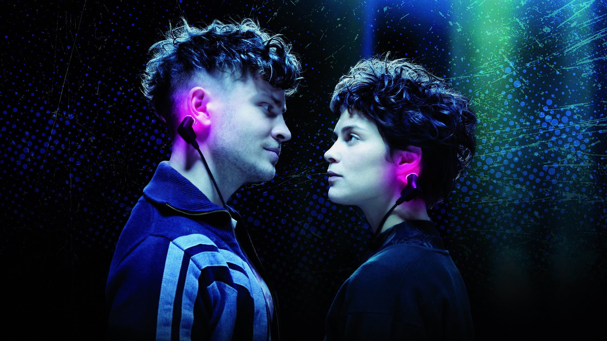 Cyberpunk Romance backdrop