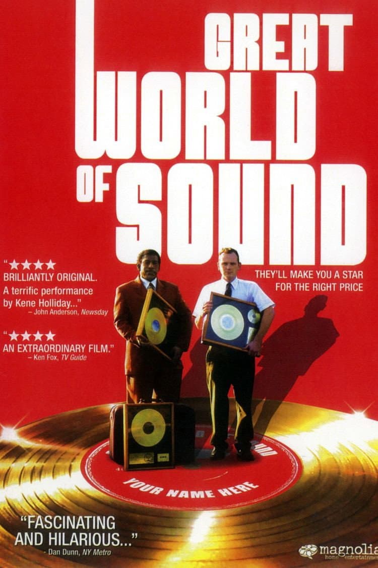 Great World of Sound backdrop