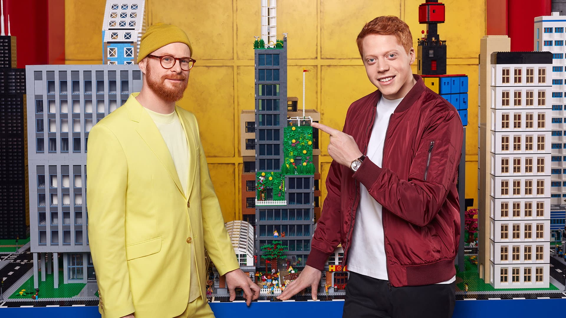 Lego Masters Sverige backdrop