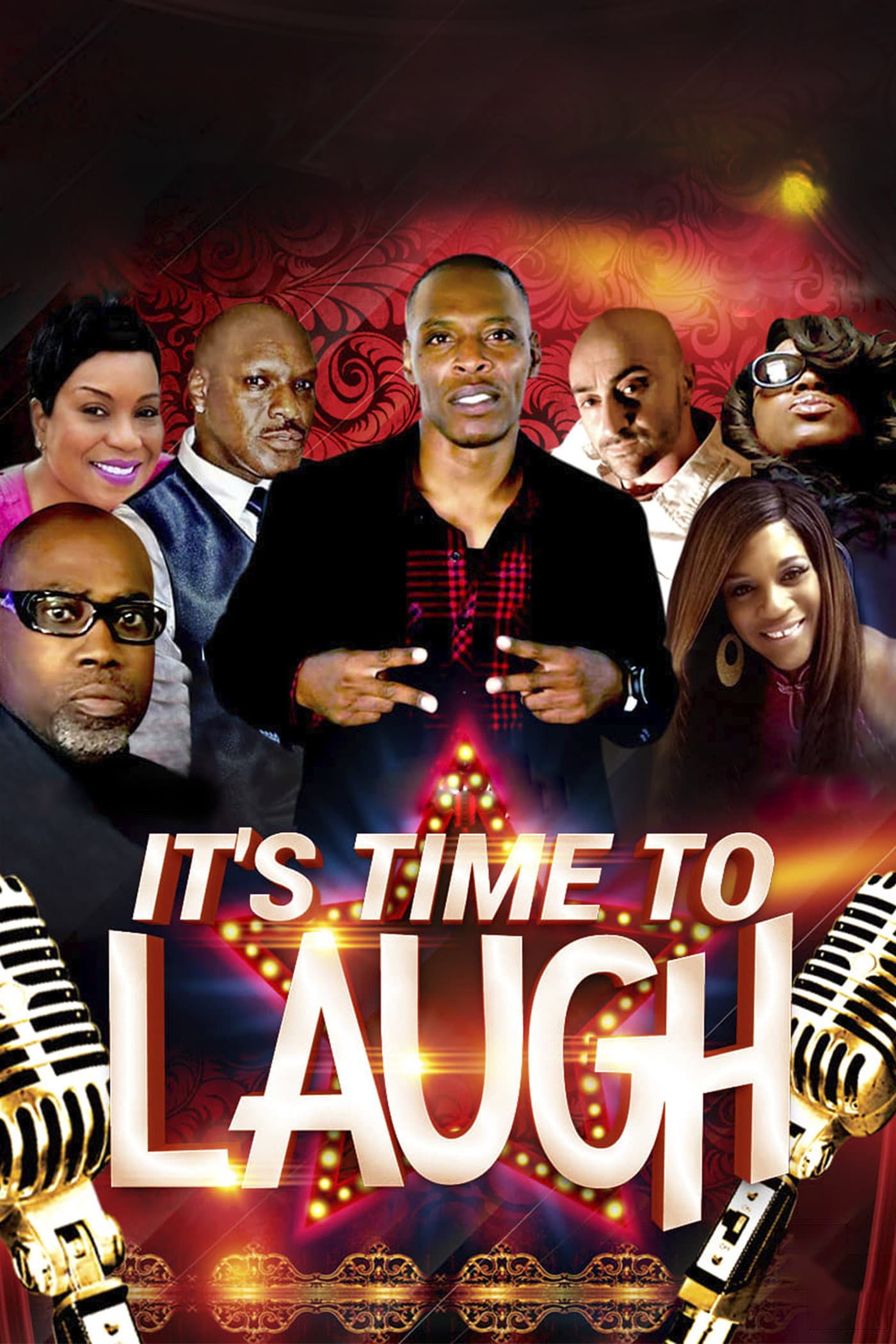 It's Time to Laugh backdrop