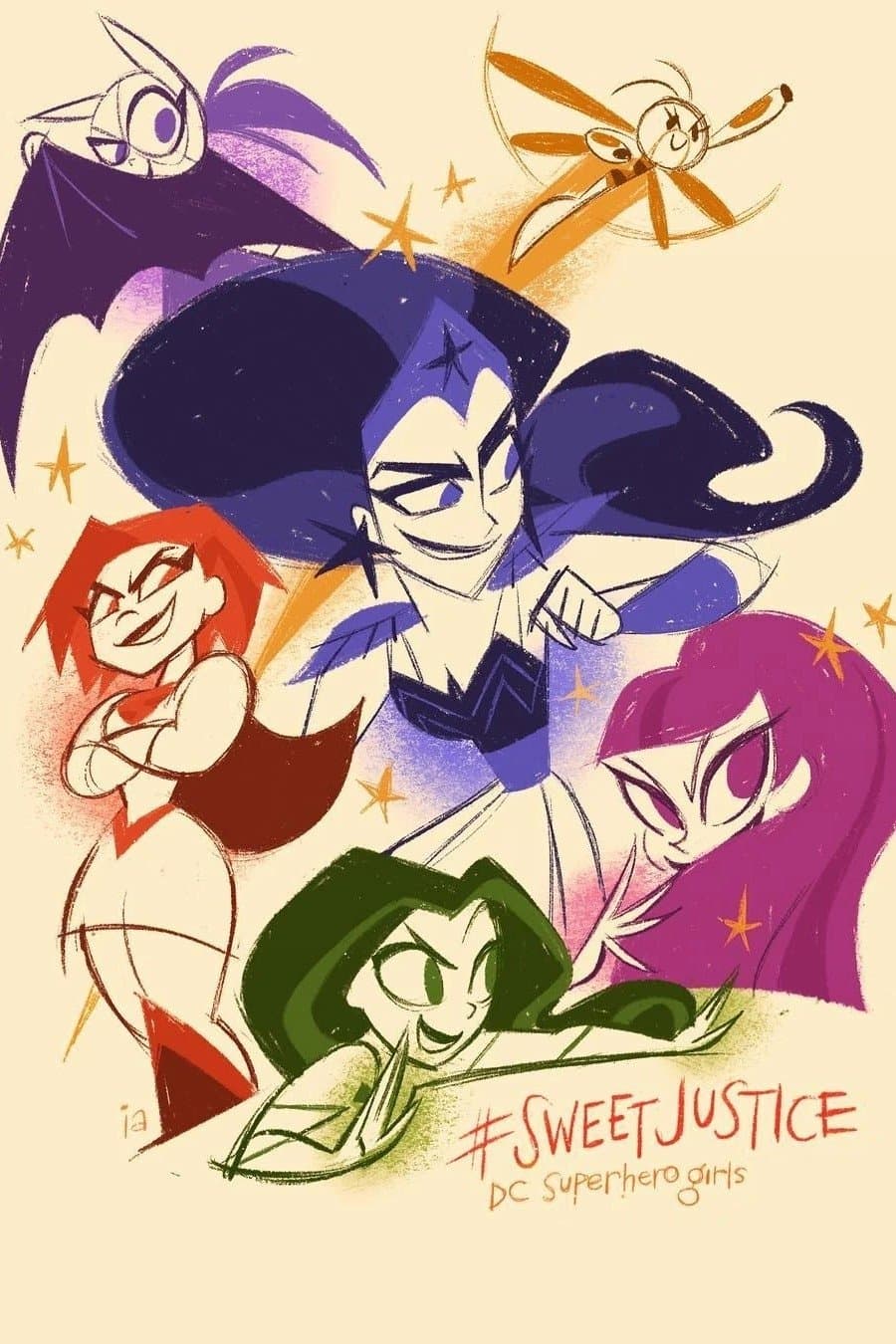 DC Super Hero Girls: Sweet Justice backdrop