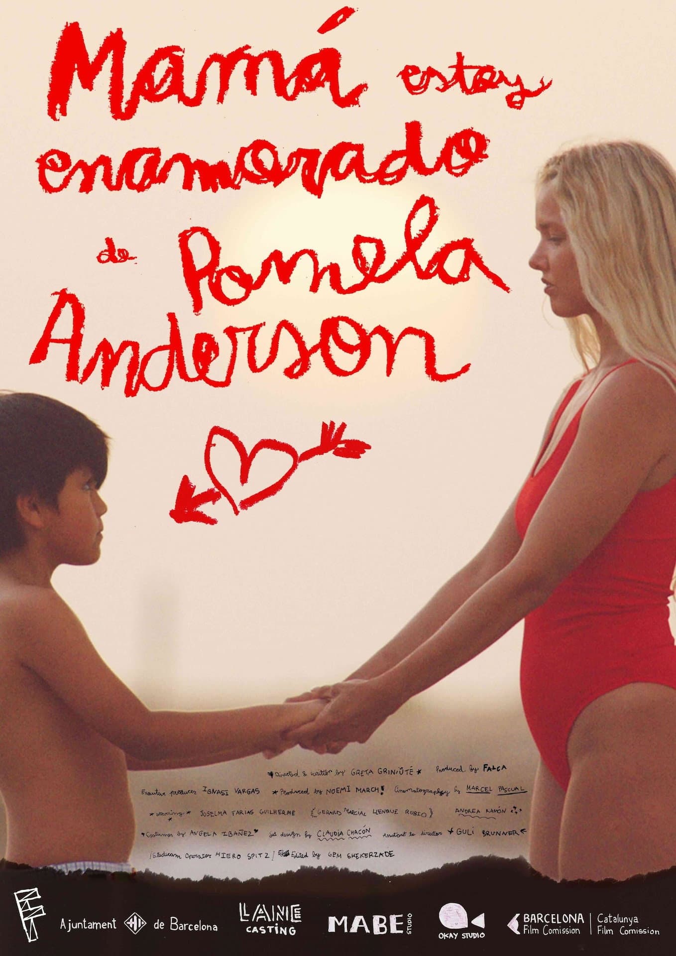 Mama, I'm in Love with Pamela Anderson backdrop