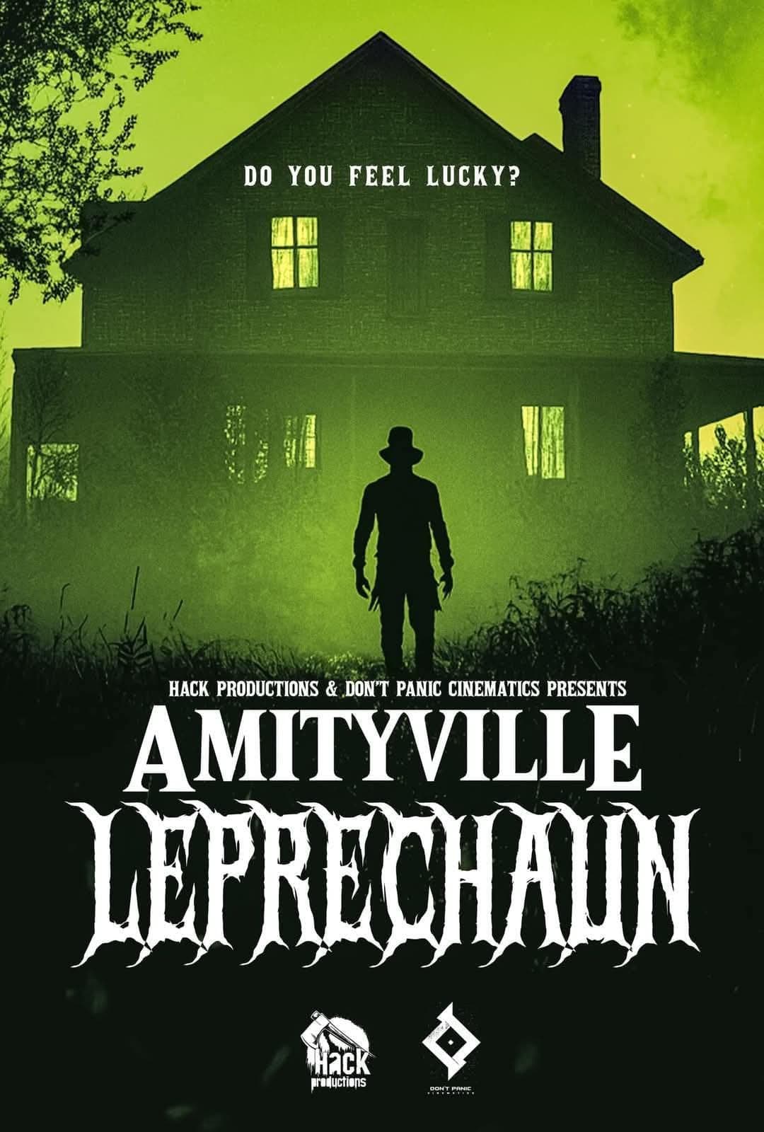 Amityville Leprechaun backdrop