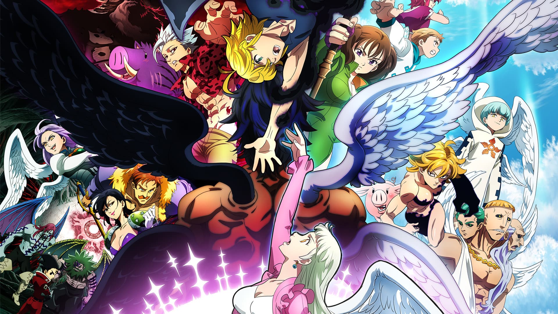 The Seven Deadly Sins backdrop