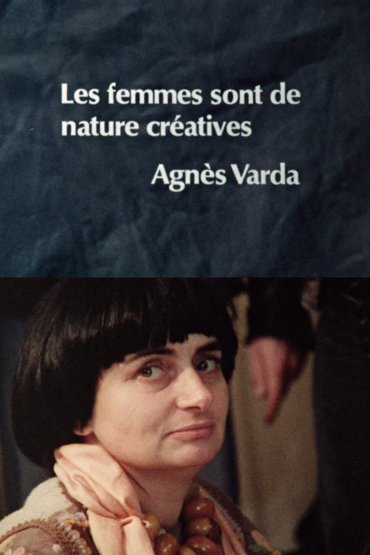 Women Are Naturally Creative: Agnès Varda backdrop