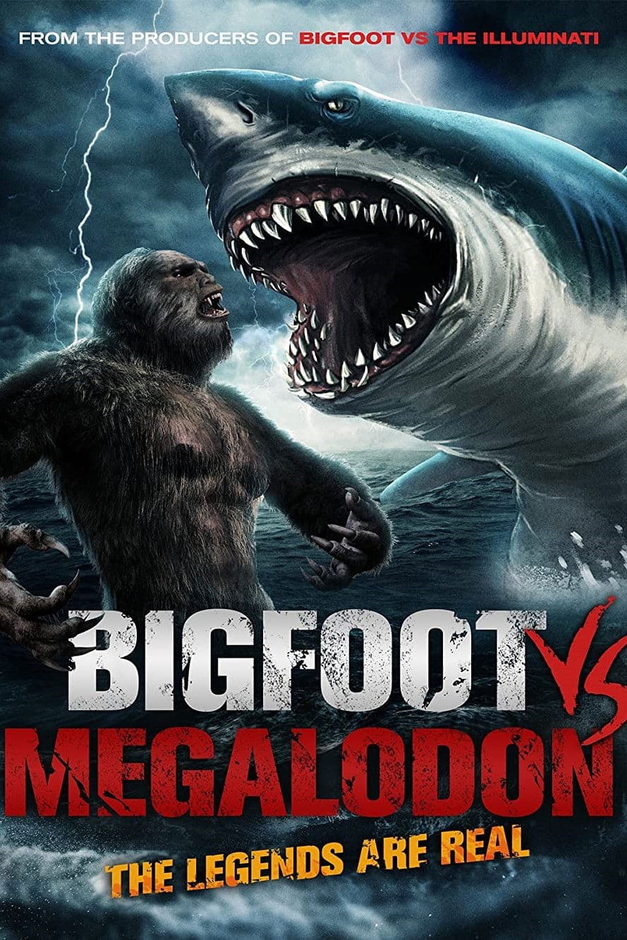 Bigfoot vs Megalodon backdrop