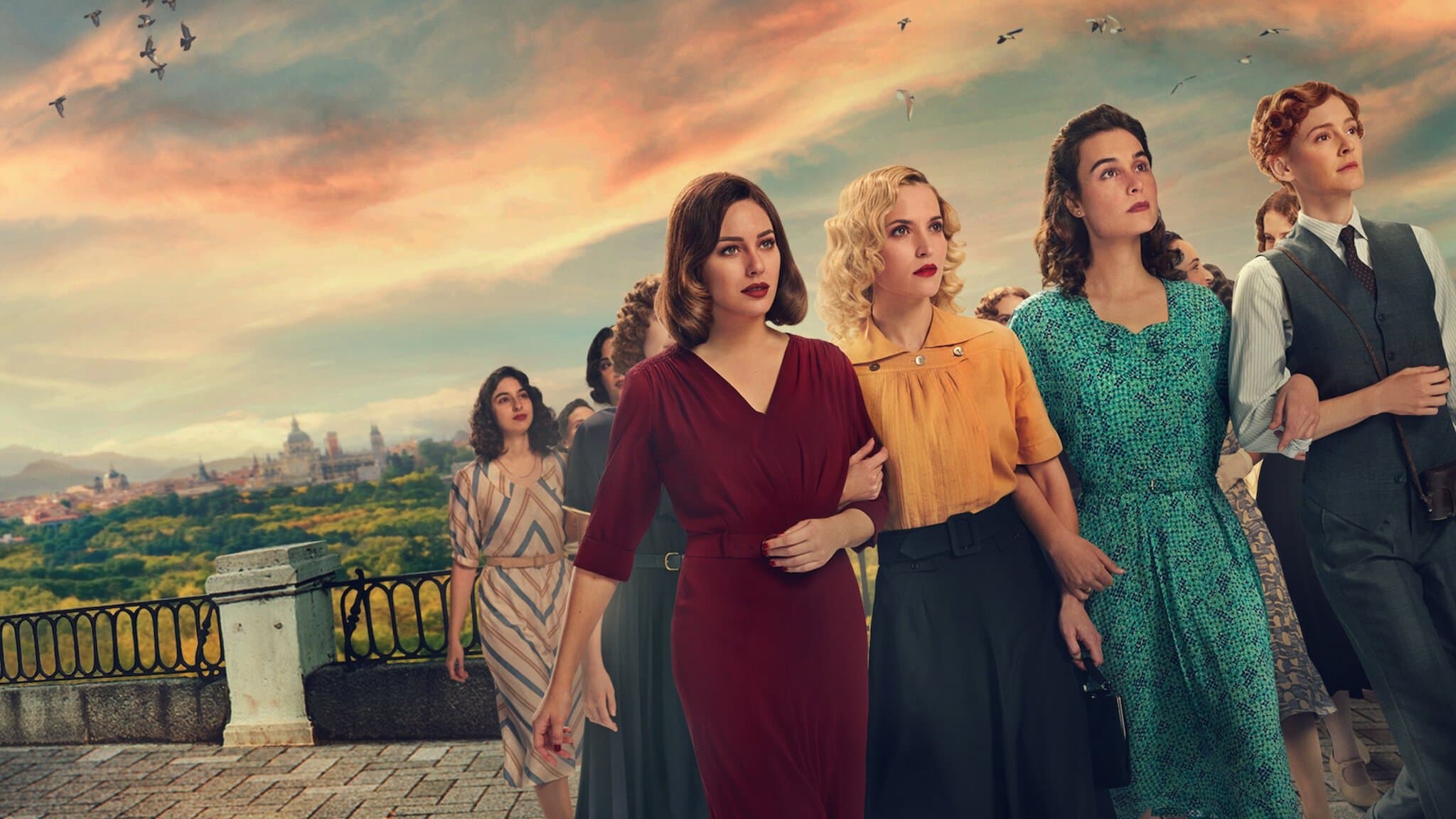 Cable Girls backdrop