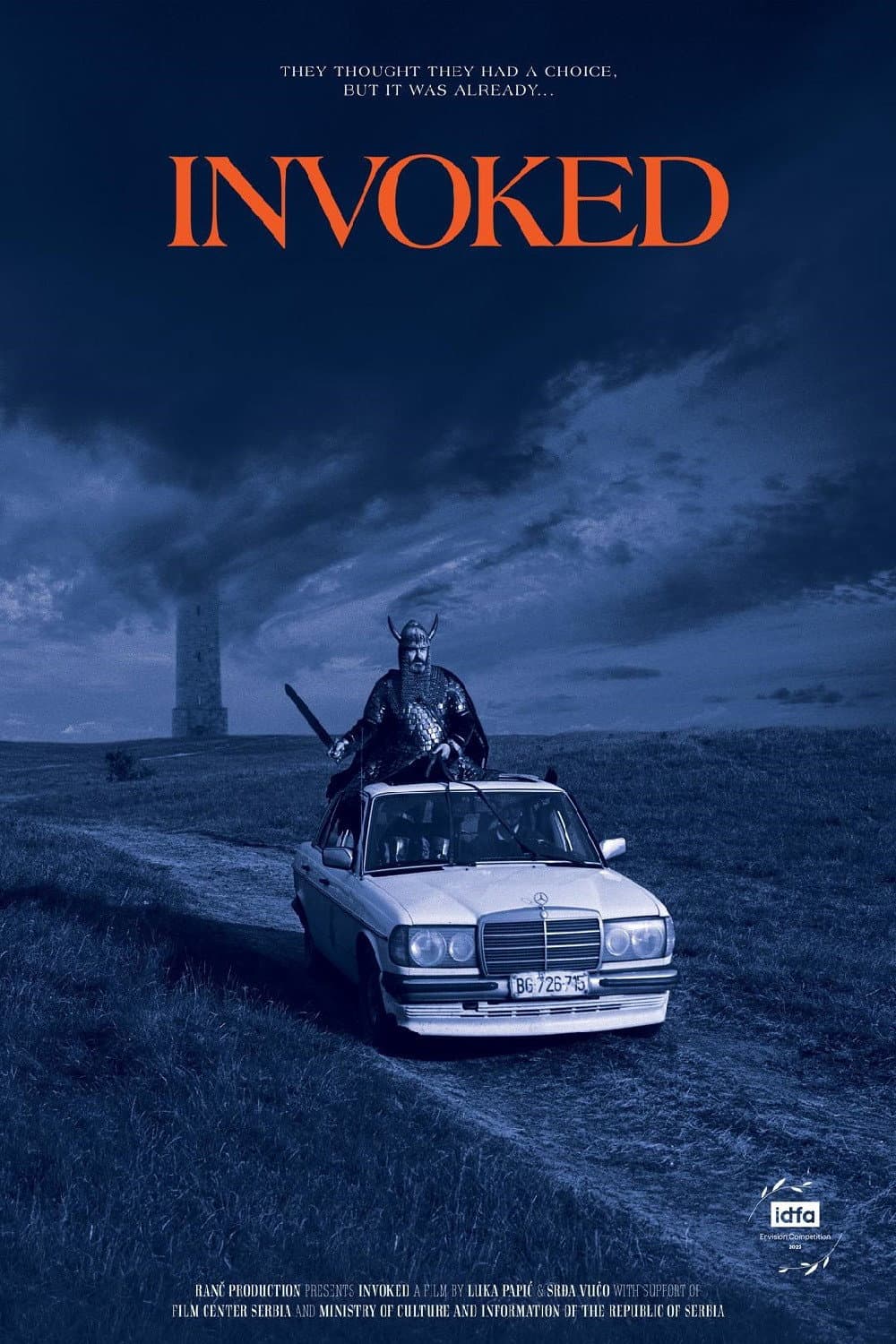 Invoked backdrop